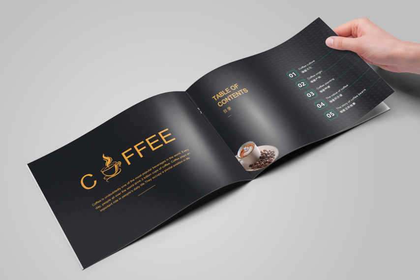 第21期-咖啡画册目录设计